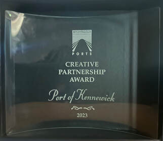 Photo of Port of Kennewick Creative Partnership Award